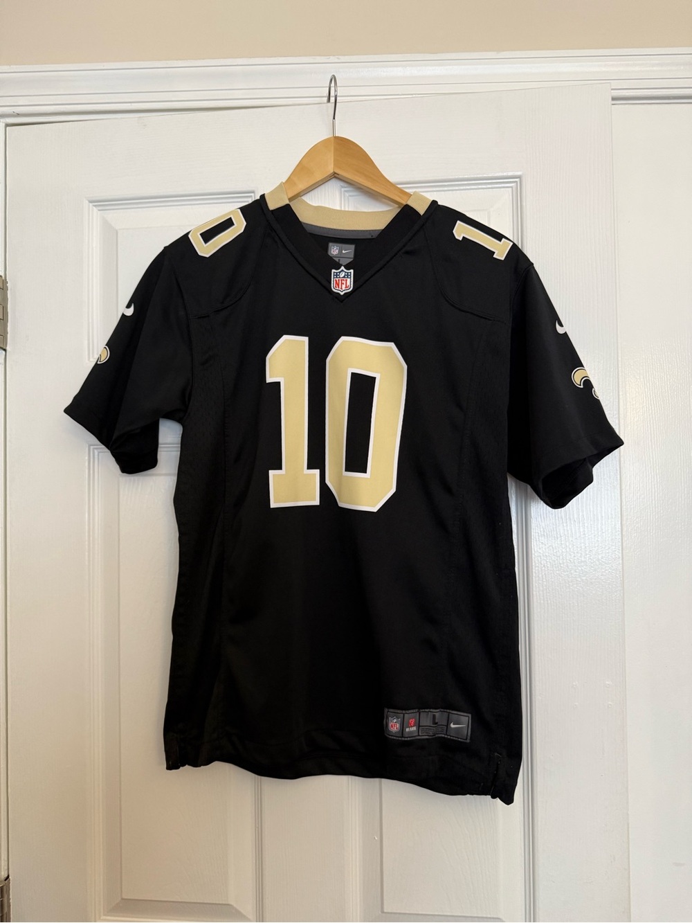 Nike Kids Black and Gold NFL #10 Jersey